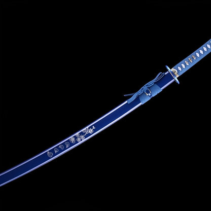 Katana Sakura Blu – - dettaglio della lama