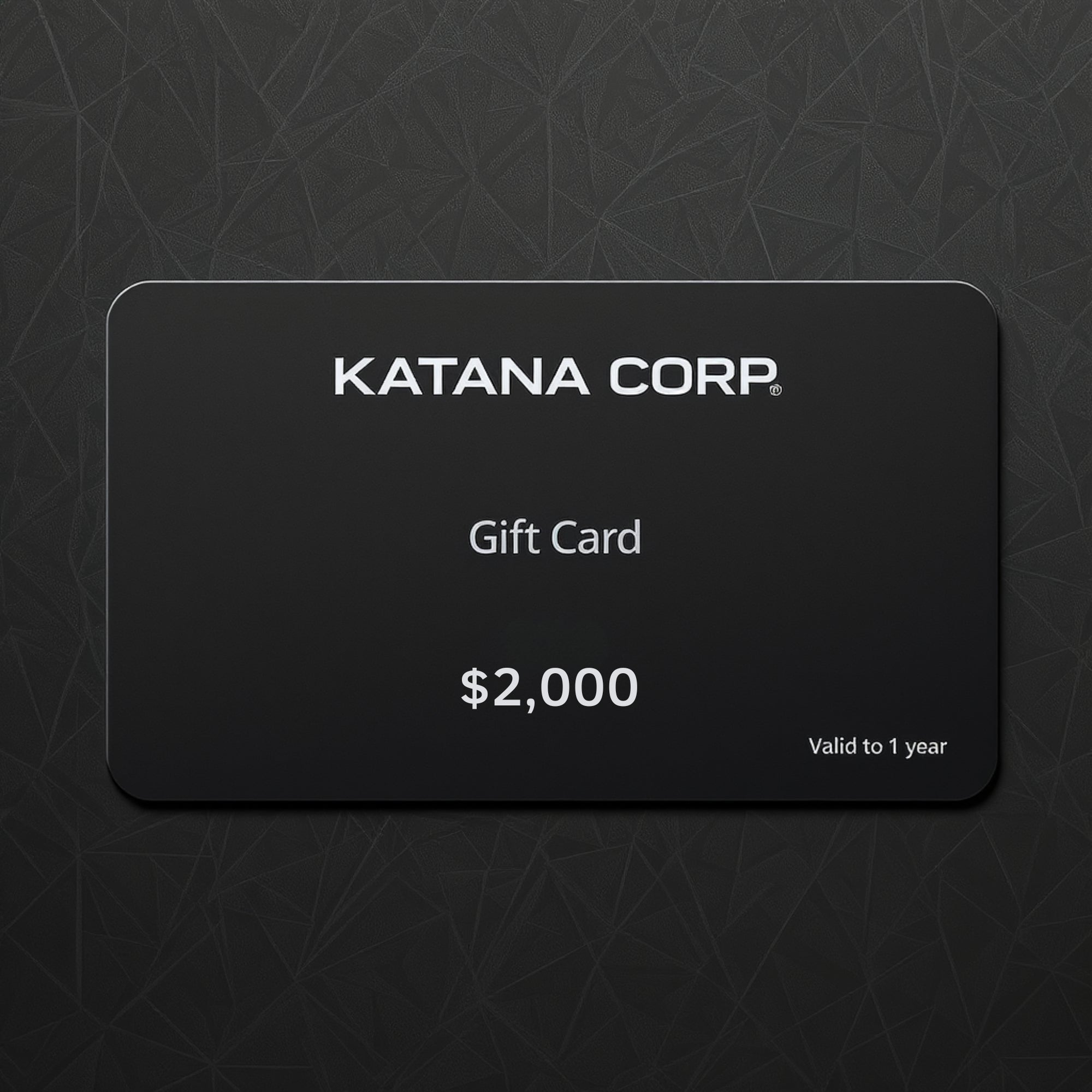 Buono Regalo Katanashop, 2000€
