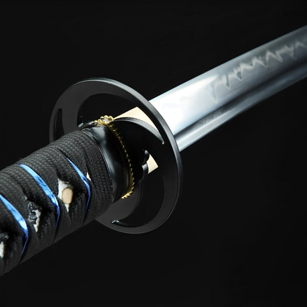 Katana Cyberpunk - saya e impugnatura
