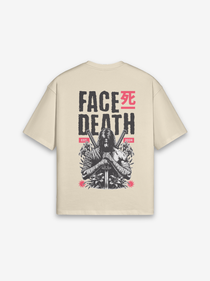 T-Shirt Death Face - retro