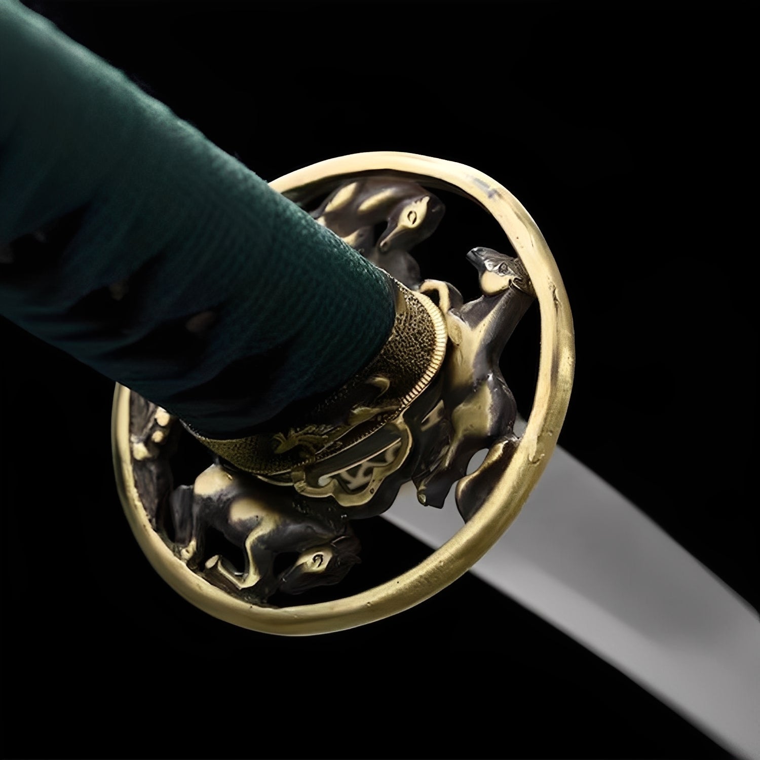 Katana Smeraldo – - set completo in esposizione