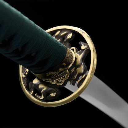 Katana Smeraldo – - set completo in esposizione