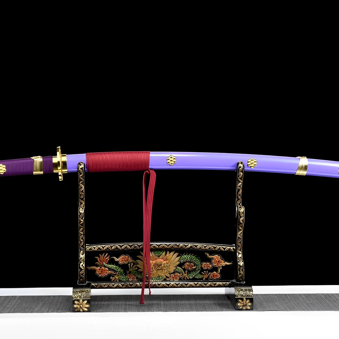Katana Enma (One Piece) - dettaglio dell'incisione