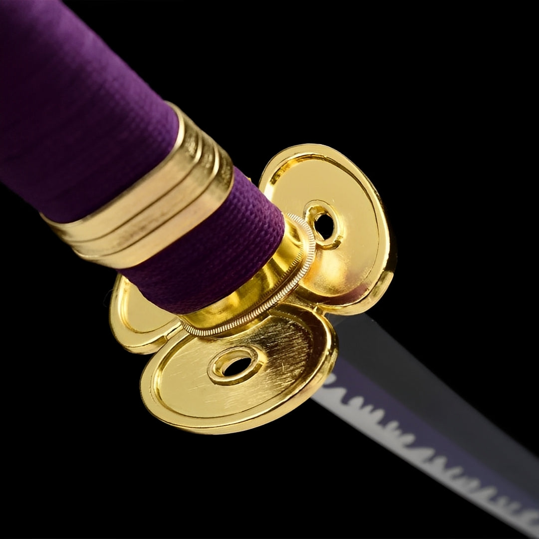 Katana Enma (One Piece) - tsuba e finiture