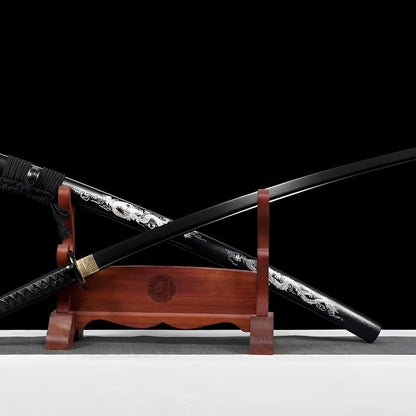 Katana Tutta Nera - set completo in esposizione