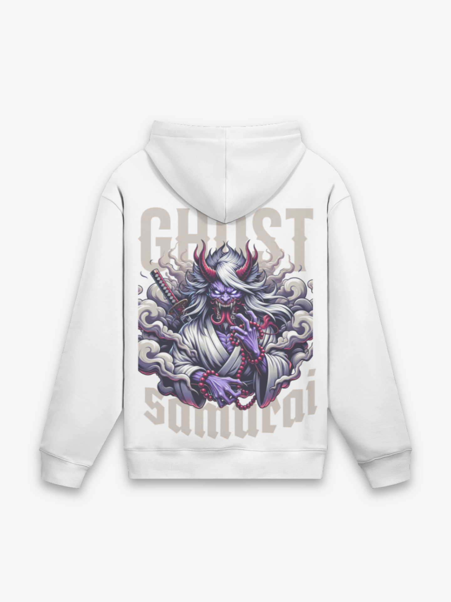 Felpa Ghost Samurai - retro