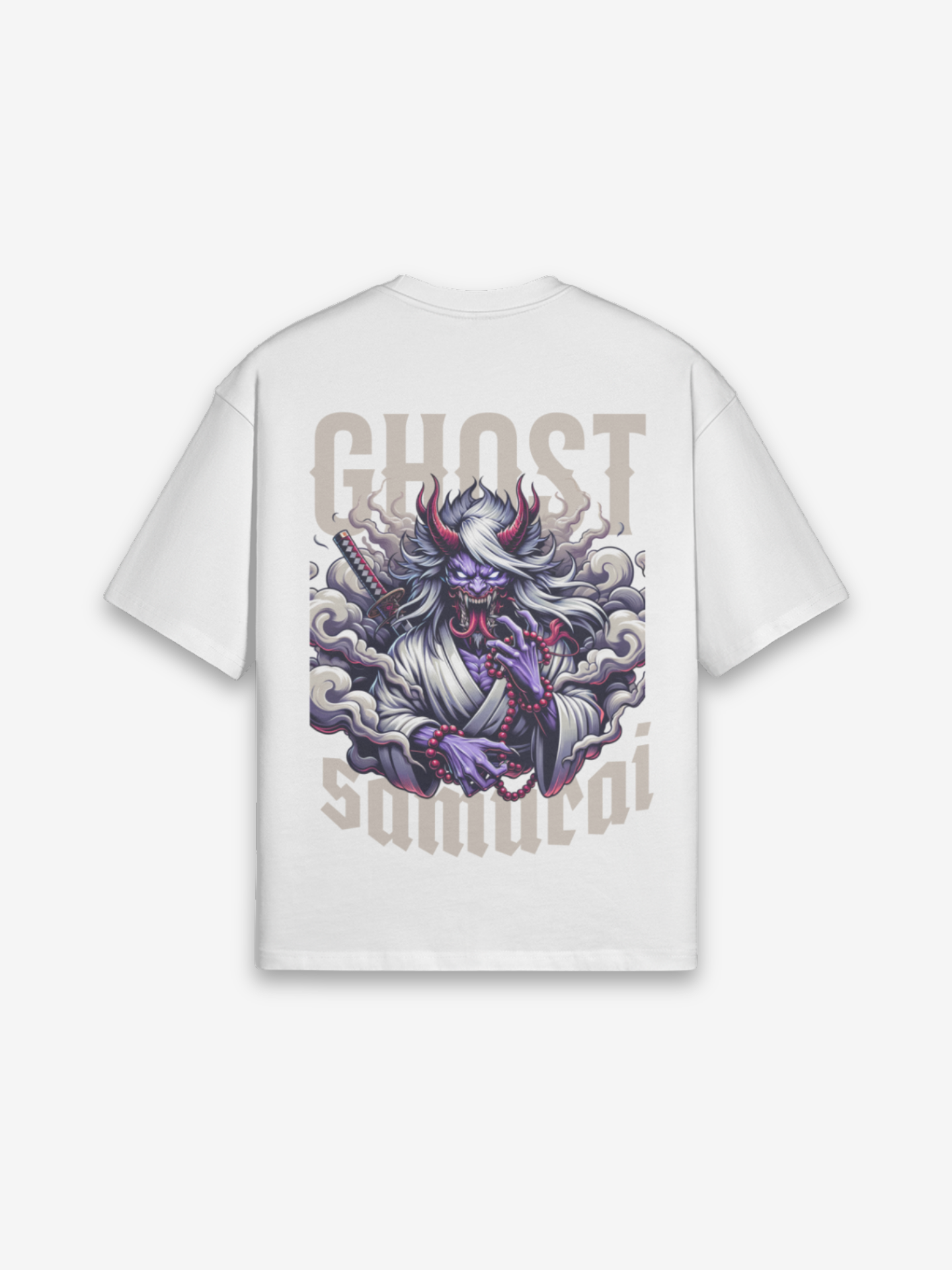 T-Shirt Ghost Samurai - dettaglio 4