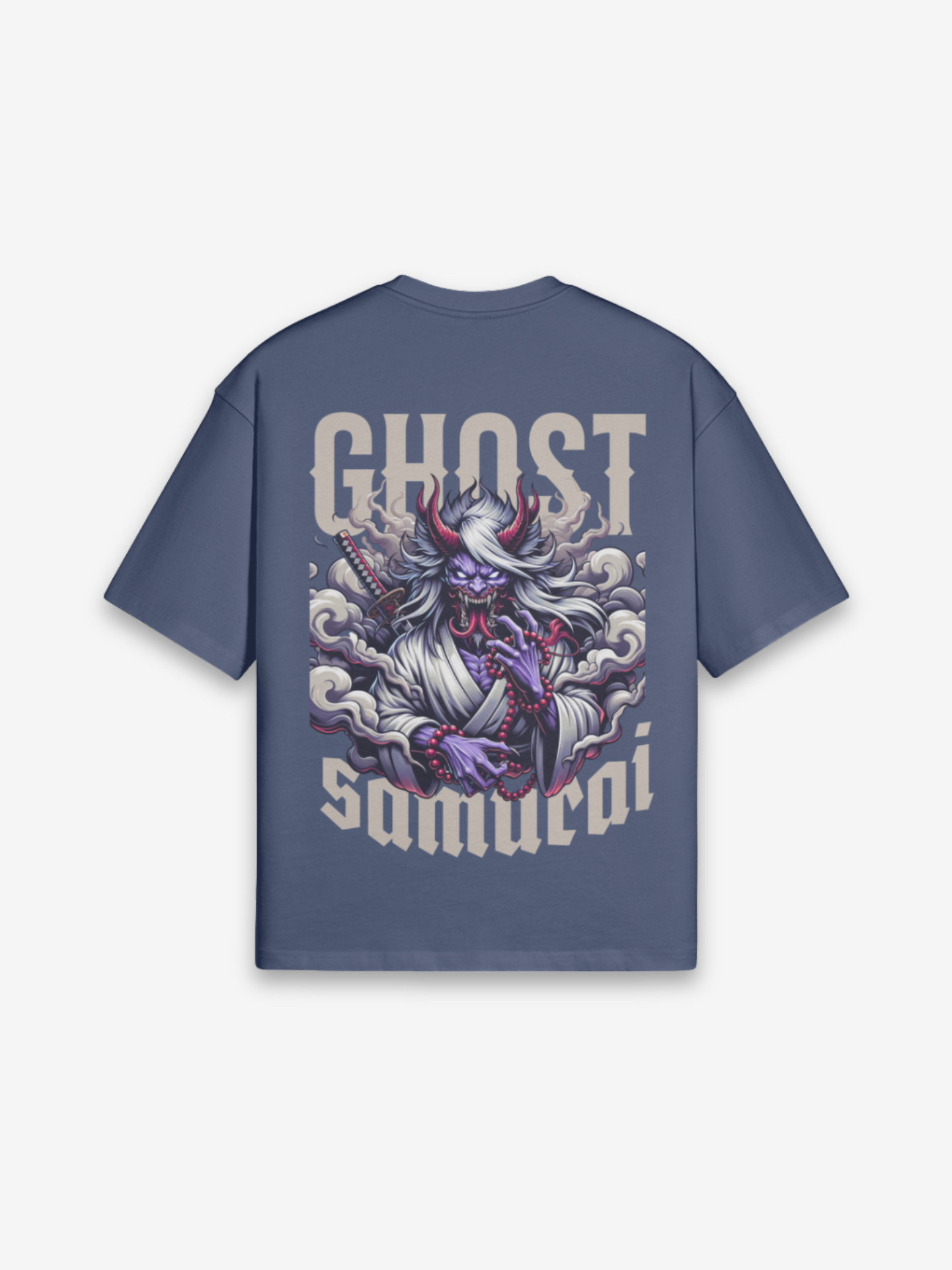 T-Shirt Ghost Samurai - fronte