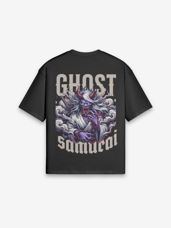 T-Shirt Ghost Samurai - retro