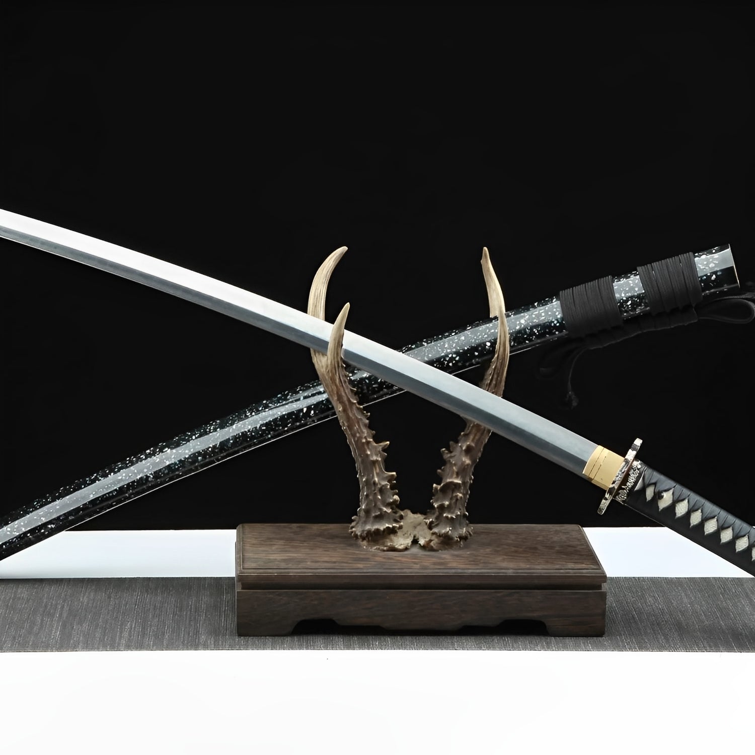 Katana Ginkai (Acciaio T10 & Hamon Autentico HITATSURA) - dettaglio