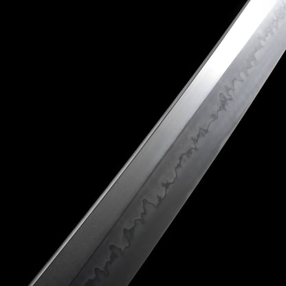 Katana Ginto (Acciaio T10 & Hamon Autentico) - dettaglio