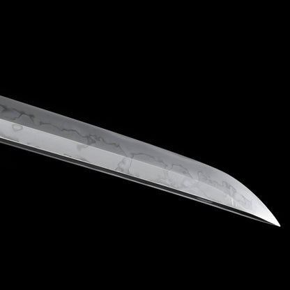 Katana Ginto (Acciaio T10 & Hamon Autentico) - dettaglio