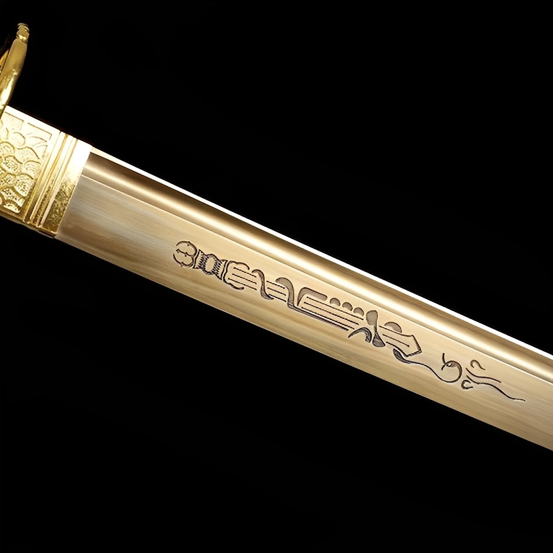 Katana Oro - set completo in esposizione