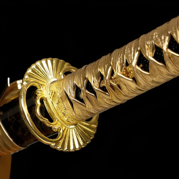 Katana Oro - tsuba e finiture