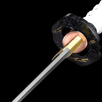 Katana Jin Sakai - dettaglio dell'incisione