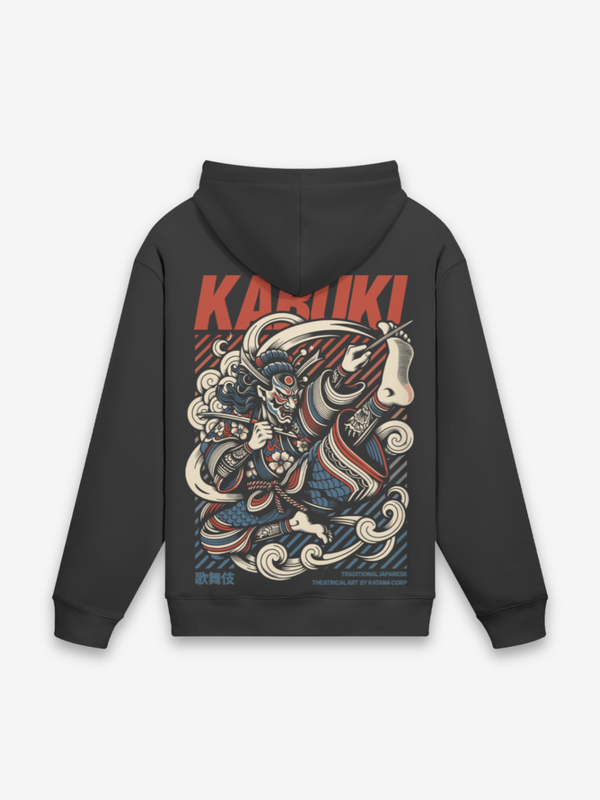 Felpa Kabuki - dettaglio del design