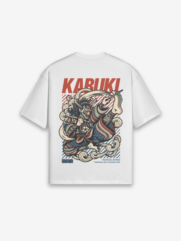 T-Shirt Kabuki - retro