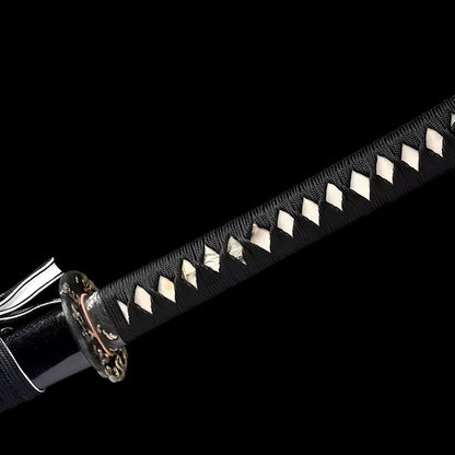 Katana Kagekuro (Acciaio Sanmai) - dettaglio della lama