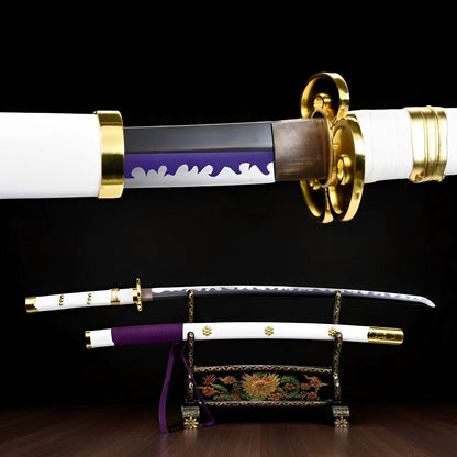 Katana Ame no Habakiri (One Piece) - vista principale su supporto