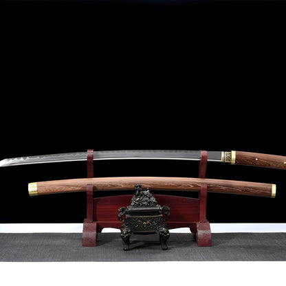 Katana di Legno - set completo in esposizione
