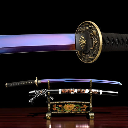 Katana Lama Viola - vista principale su supporto