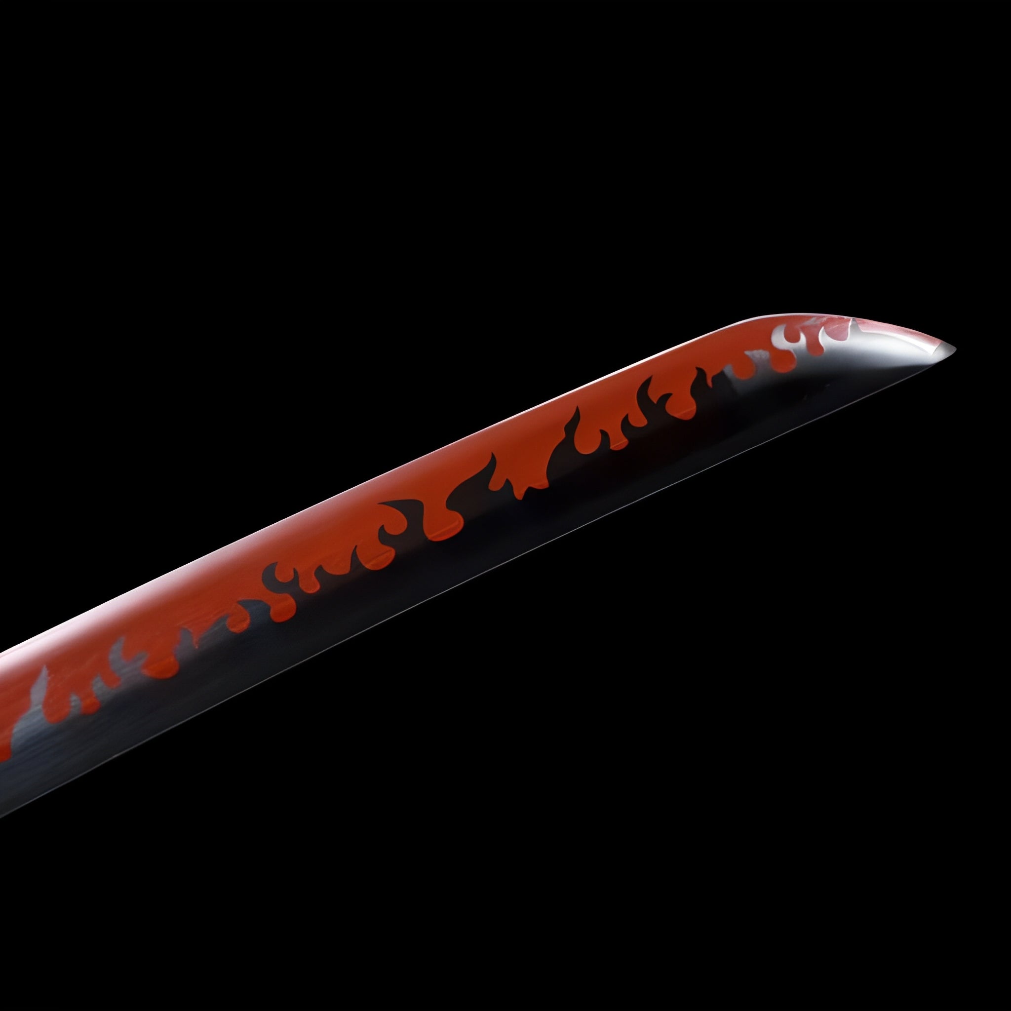 Katana Rengoku (Demon Slayer) - dettaglio della lama