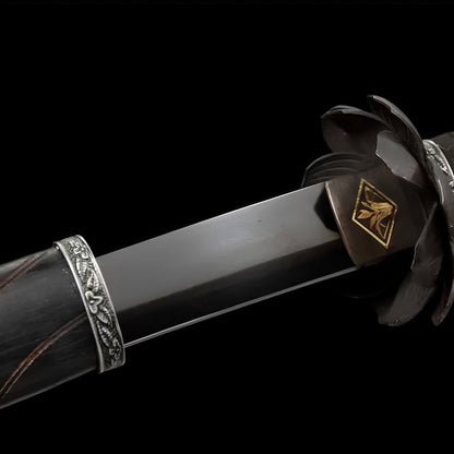 Katana Sekiro Death Blade - dettaglio dell'incisione