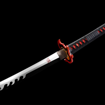 Katana Tanjiro (Demon Slayer) - saya e impugnatura