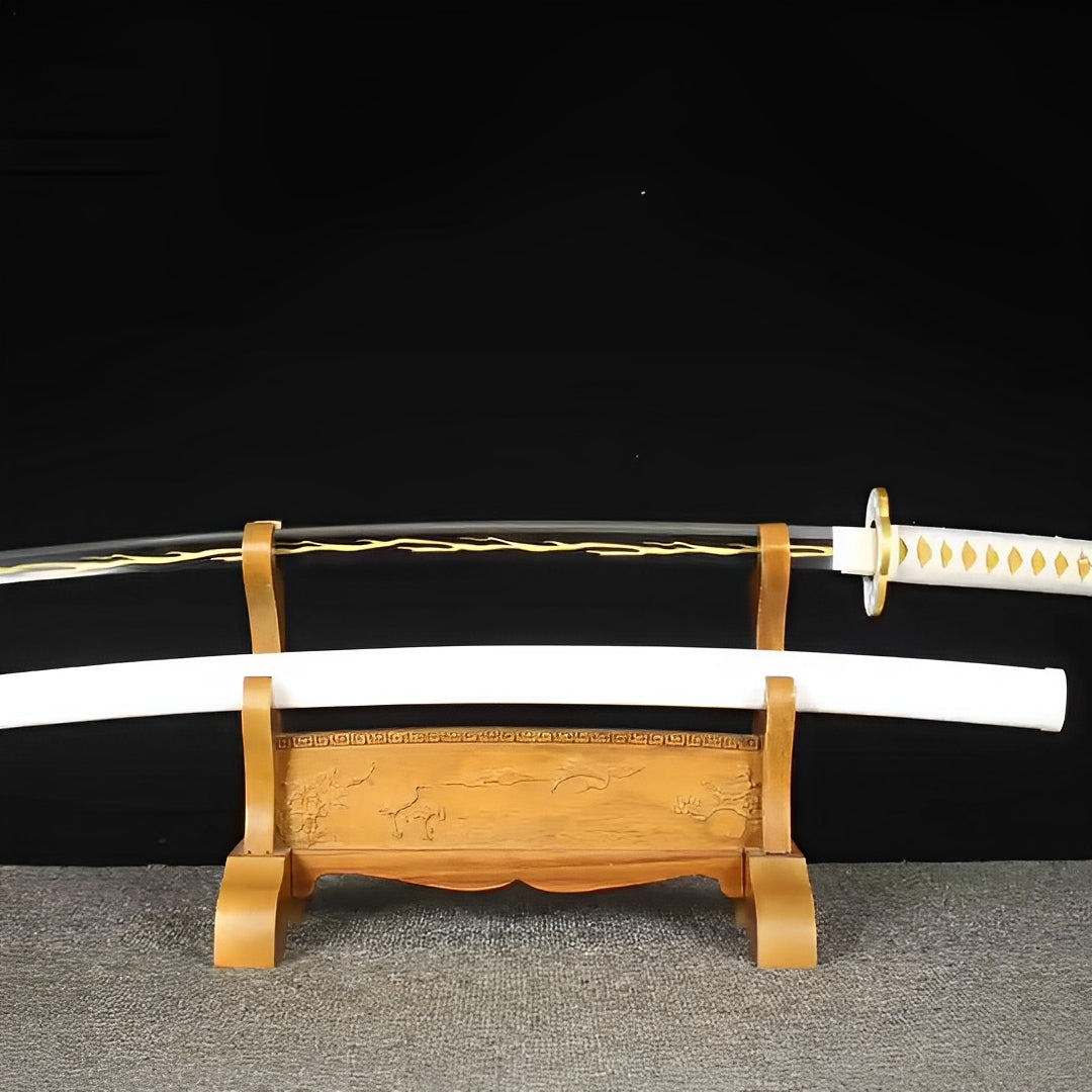 Katana Zenitsu (Demon Slayer) - dettaglio dell'incisione