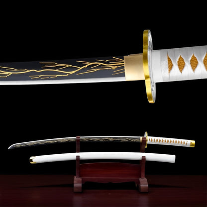 Katana Zenitsu (Demon Slayer) - vista principale su supporto
