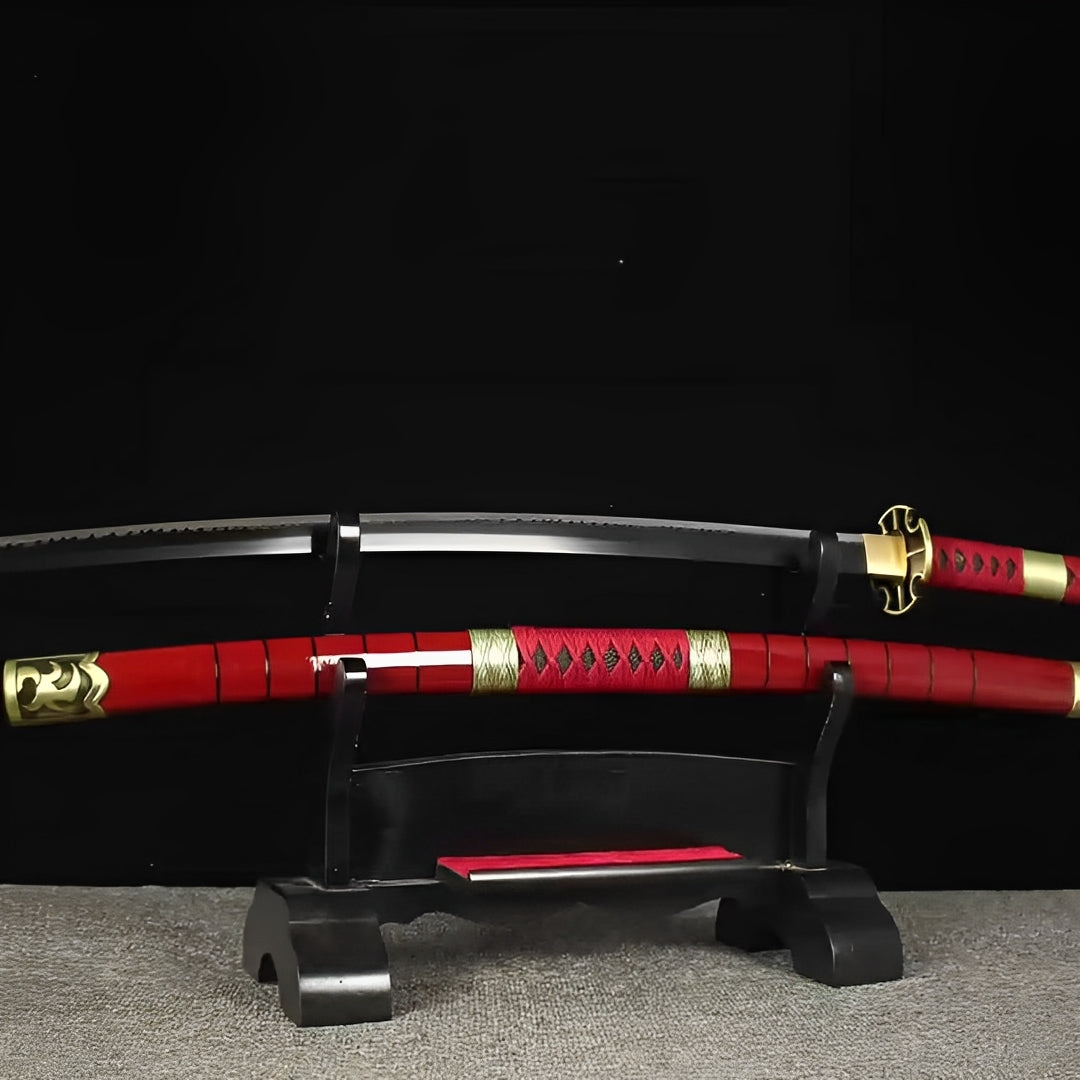 Katana Zoro (One Piece) - dettaglio dell'incisione