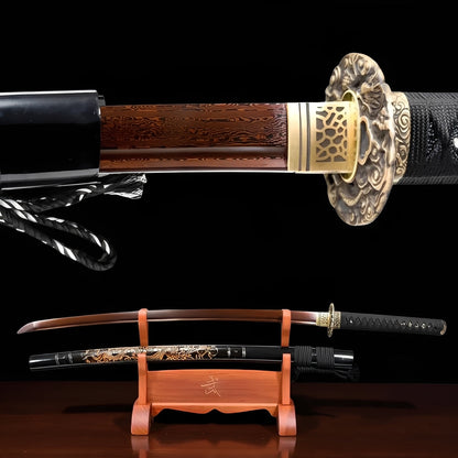 Katana Kiso Hida - vista principale su supporto