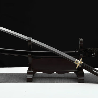 Katana Koryo Ogon - dettaglio dell'incisione