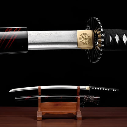 Katana Kurenai Kage - vista principale su supporto