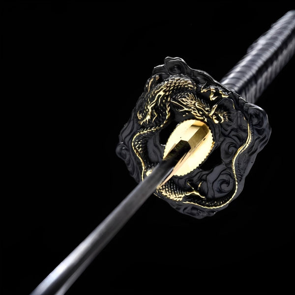 Katana Kurojin Raikiba - dettaglio della lama