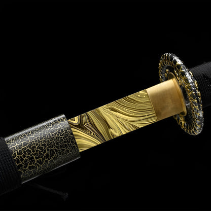 Katana Oro Fuso – - saya e impugnatura