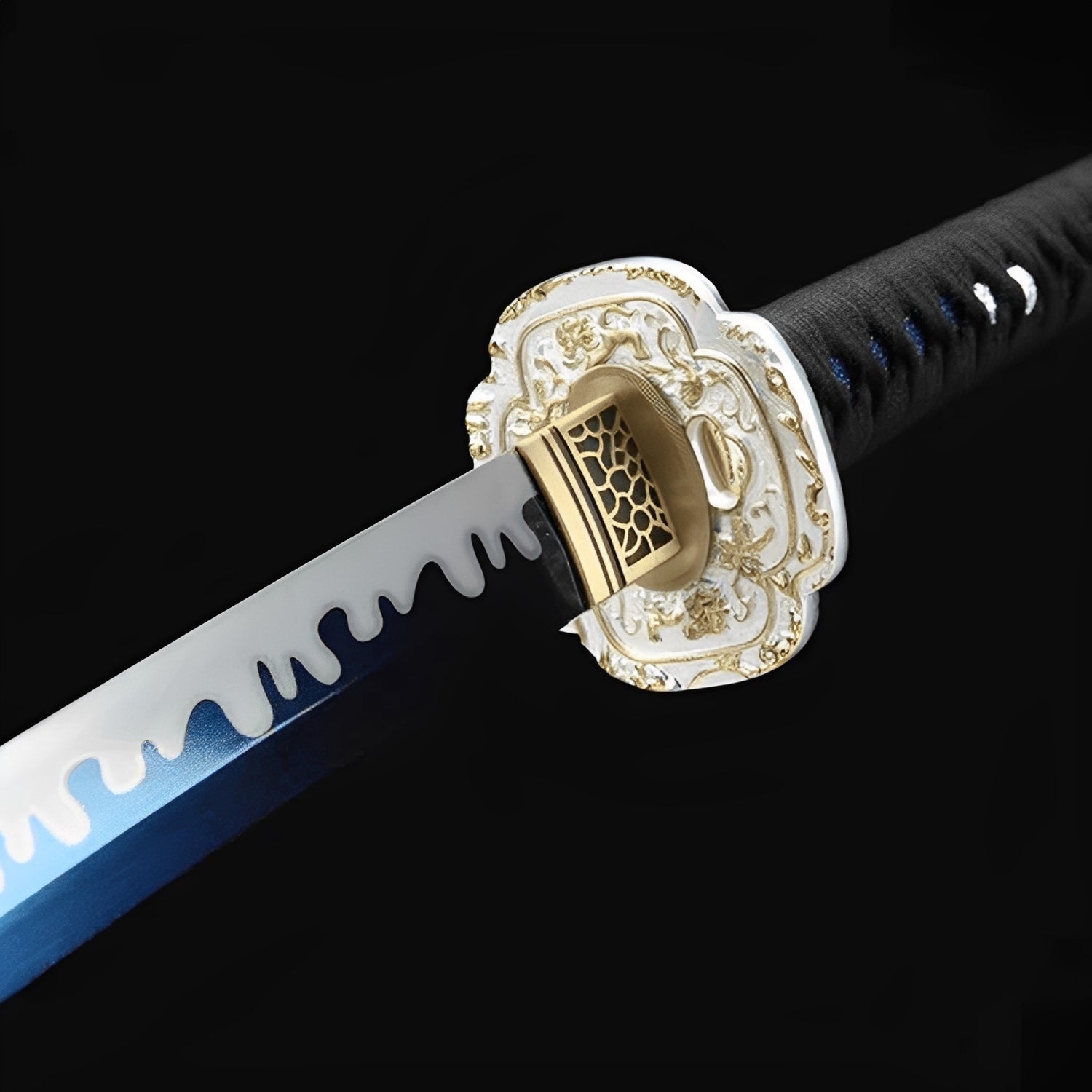 Katana Acqua Notturna – - dettaglio della lama
