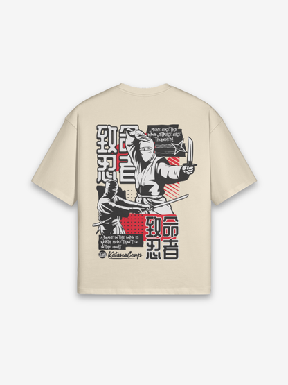 T-Shirt Ninja - dettaglio del design