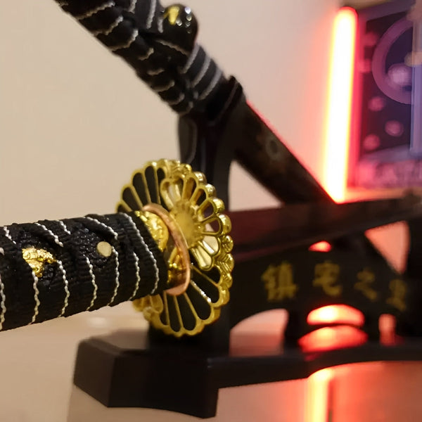 Ninjato Yoru no Kage - saya e impugnatura
