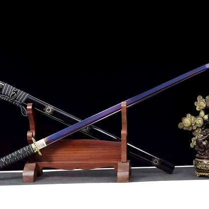 Ninjato Yoru no Kage - tsuba e finiture
