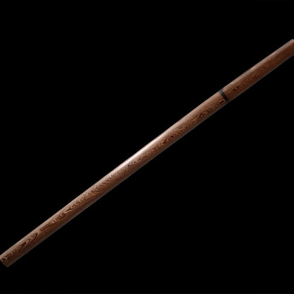 Ninjato Shizen (Acciaio al Carbonio) - saya e impugnatura