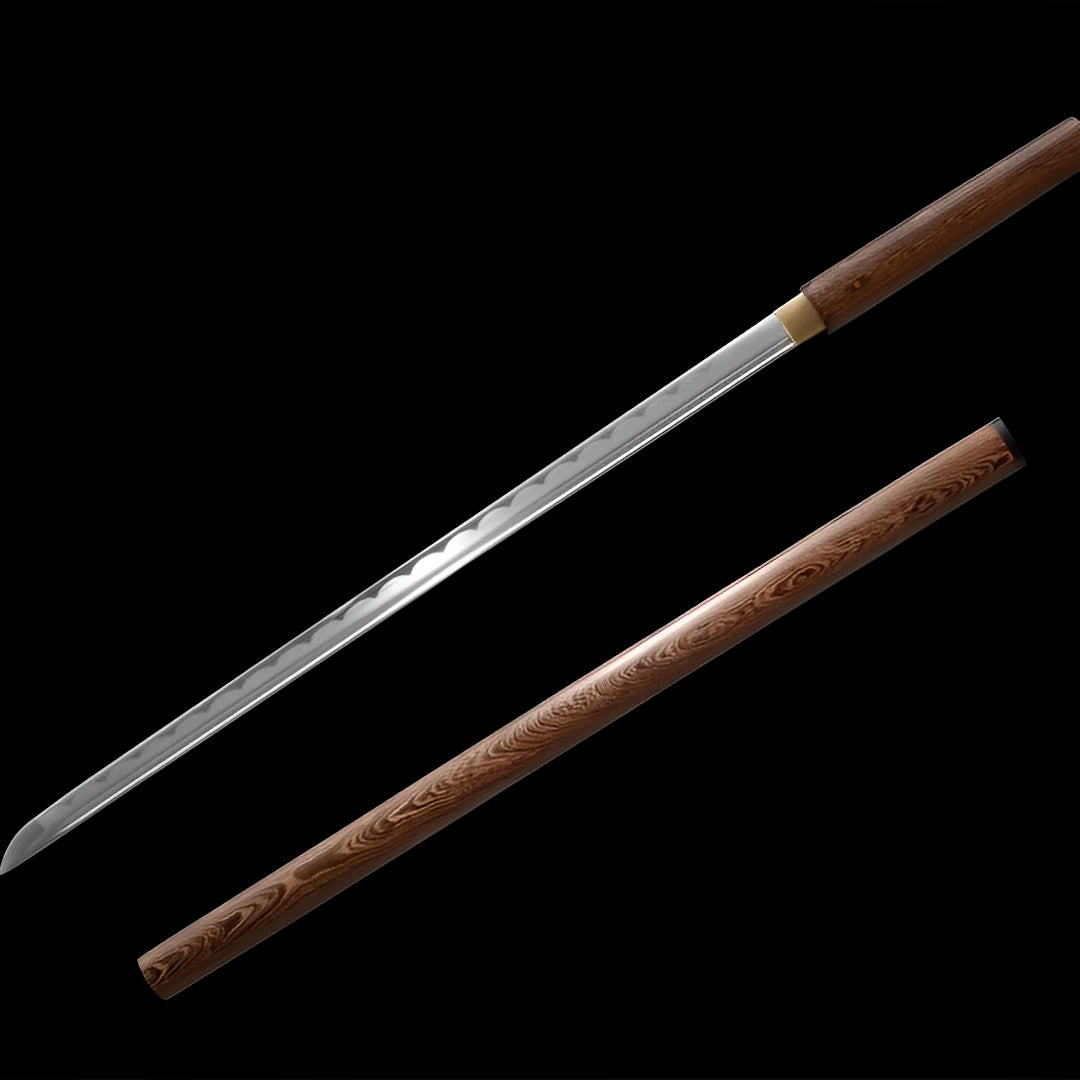 Ninjato Shizen (Acciaio al Carbonio) - dettaglio della lama