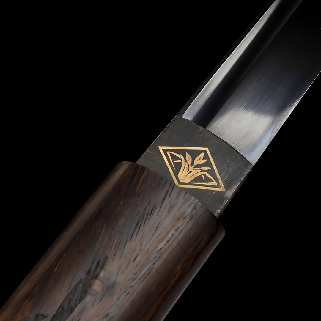 Ninjato Kagehana (Acciaio al Manganese) - dettaglio della lama