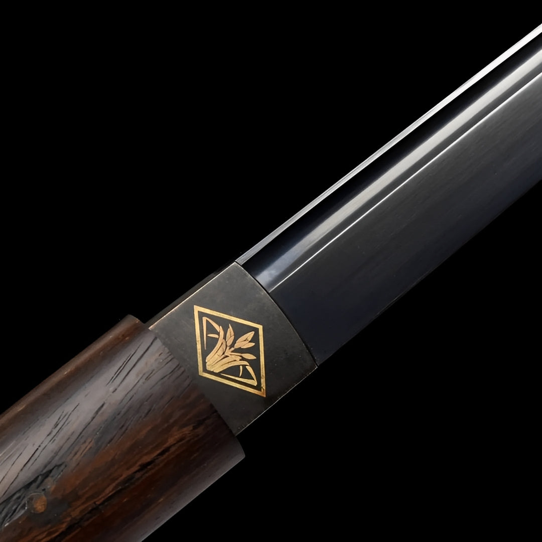 Ninjato Kagehana (Acciaio al Manganese) - dettaglio