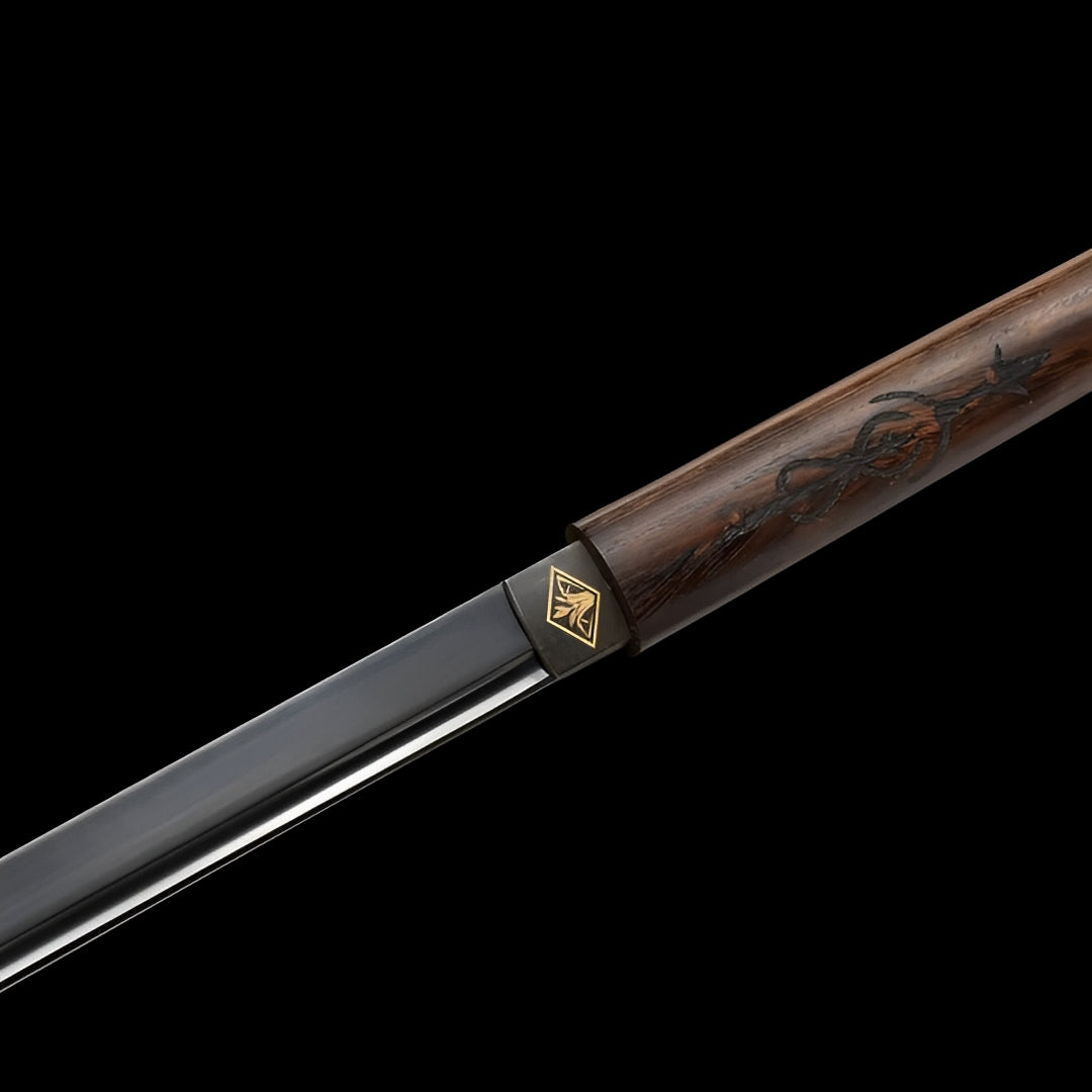 Ninjato Kagehana (Acciaio al Manganese) - dettaglio