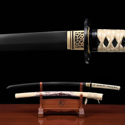 Katana Ossidiana - vista principale su supporto