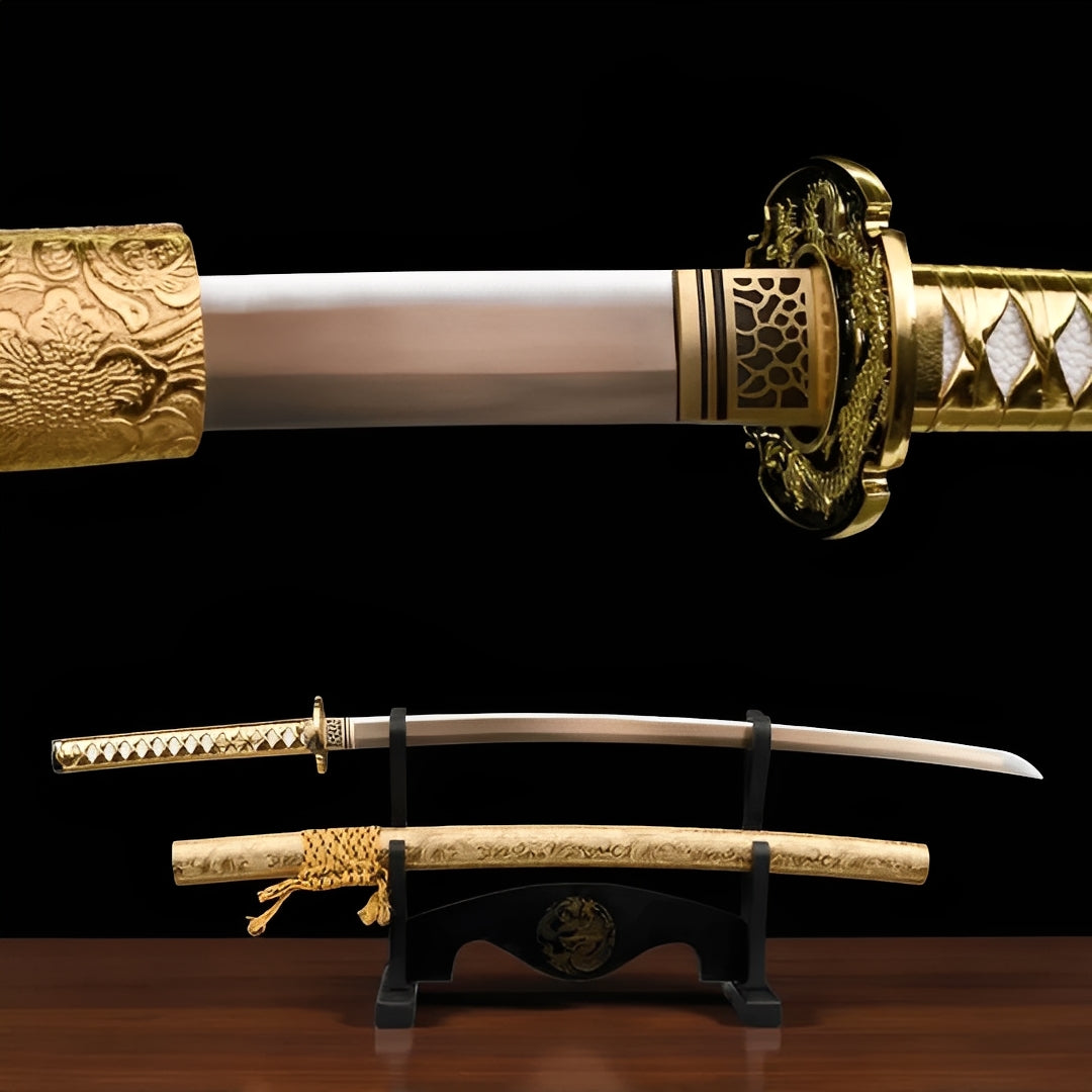 Katana Ogon Ryushi - vista principale su supporto