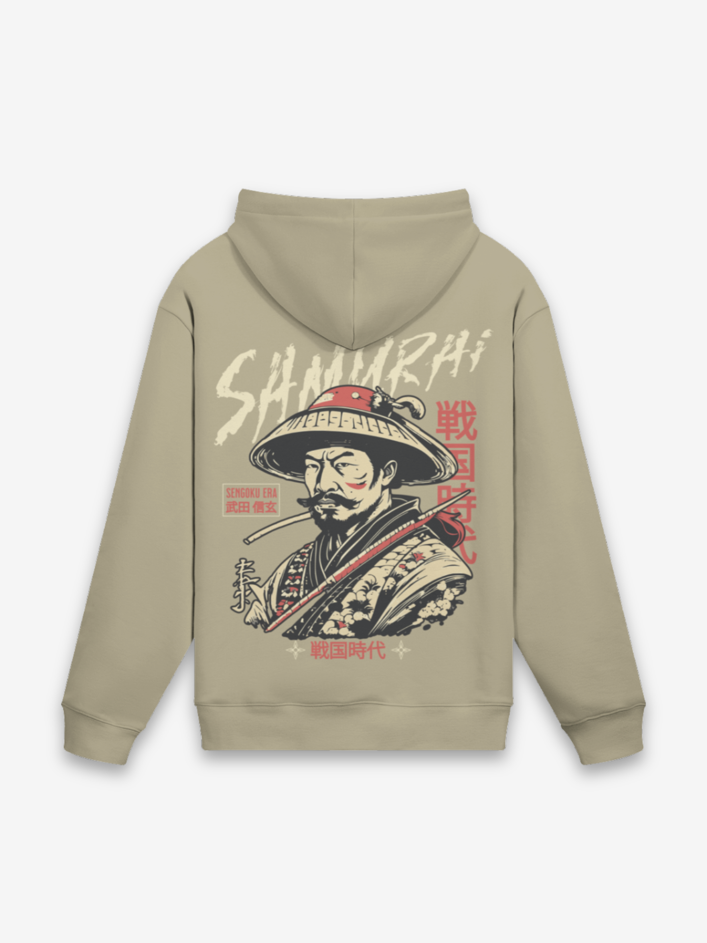 Felpa Old Samurai - dettaglio del design