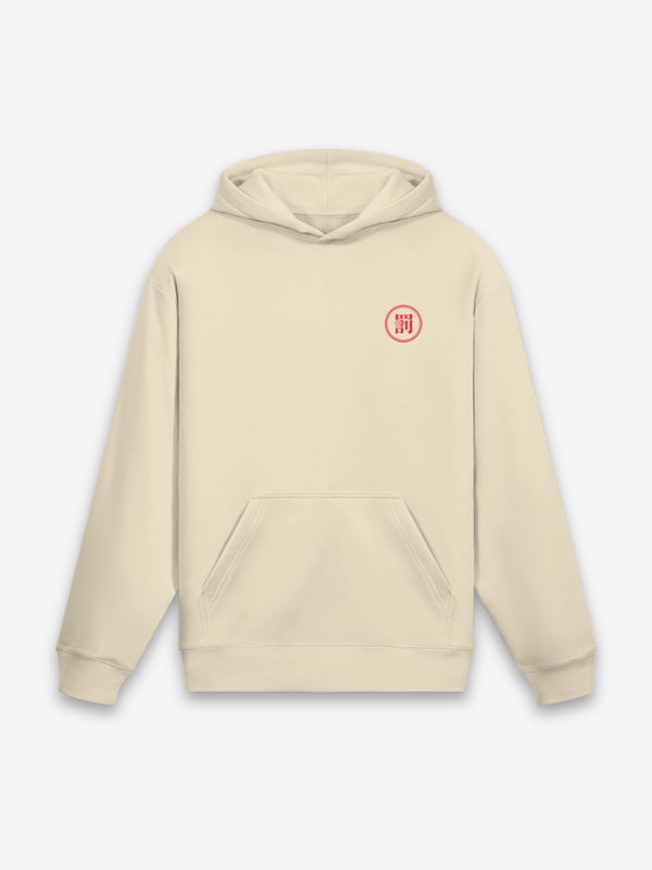 Felpa Punishment Samurai - dettaglio del design