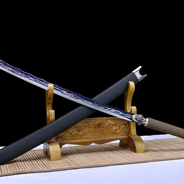 Katana Raisenga - tsuba e finiture